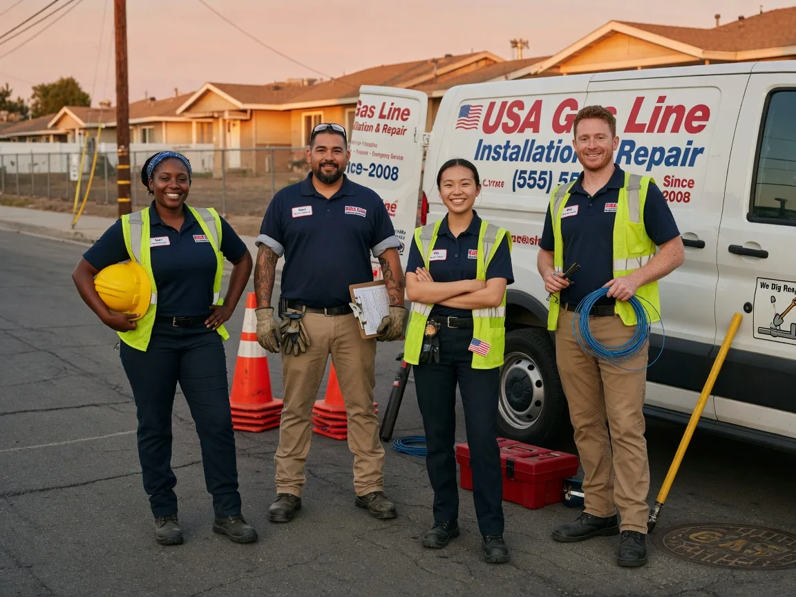 Gas Line Installation company in Harrisburg, PA